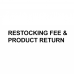 Restocking Fee (Product Returns)